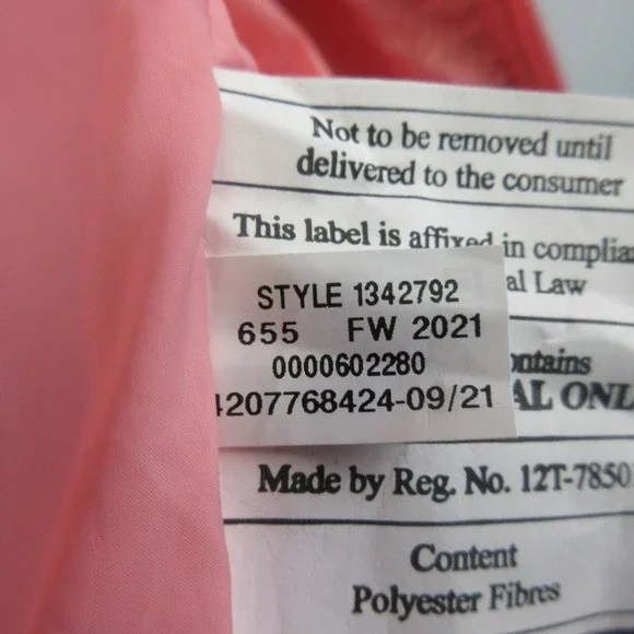 Under Armour Womens ColdGear Reactor Jacket Pink Quilted Full Zip S Coat - Picture 10 of 12